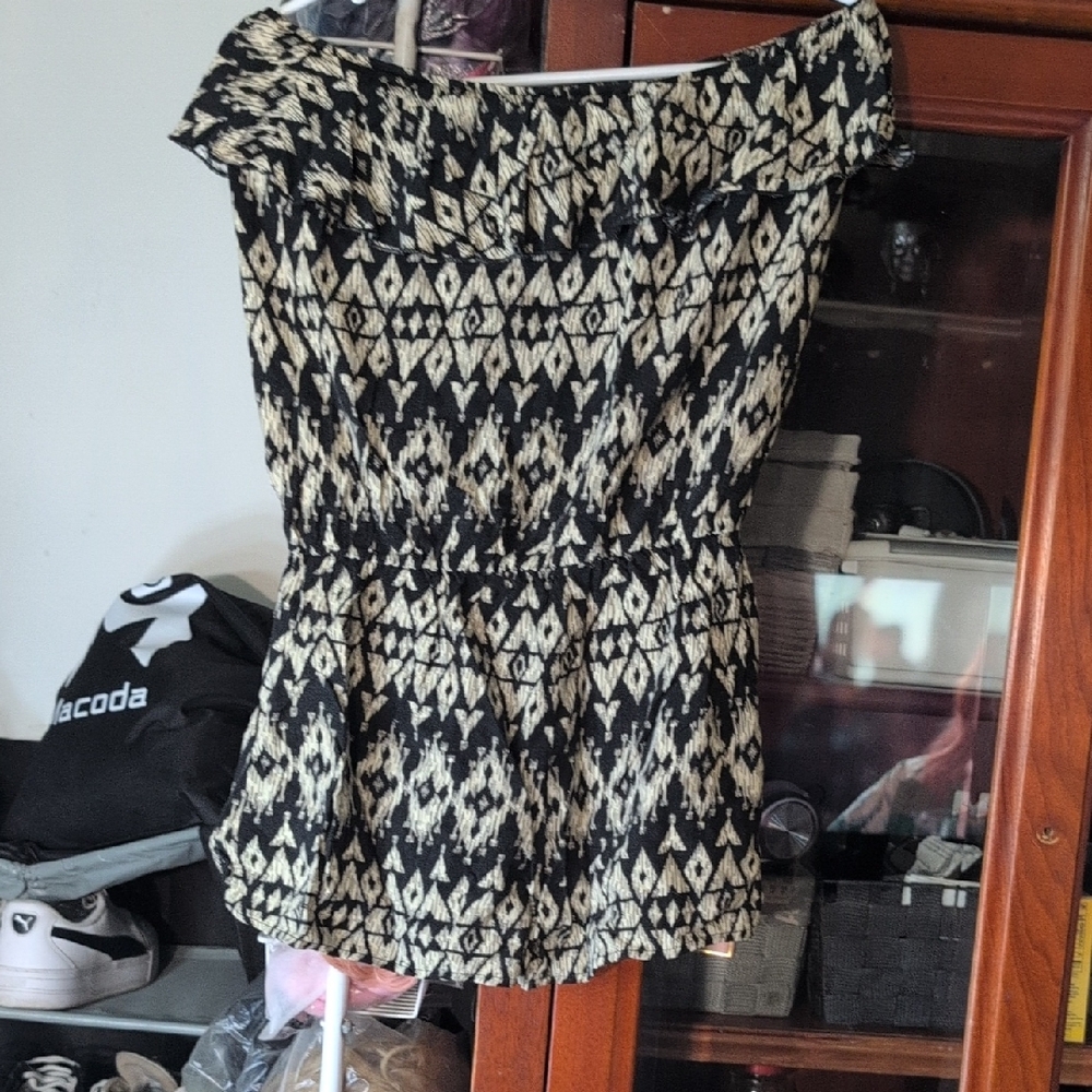 Isabel Marant pour H&M Black and Cream Jumpsuit